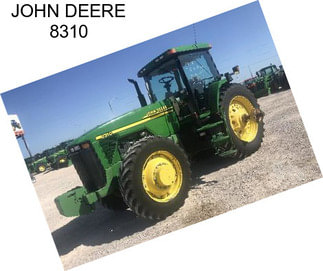 JOHN DEERE 8310