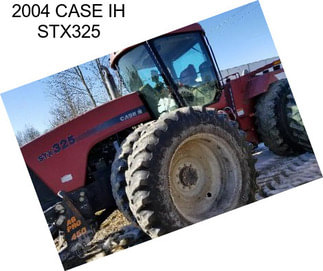 2004 CASE IH STX325