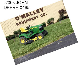 2003 JOHN DEERE X485