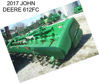 2017 JOHN DEERE 612FC