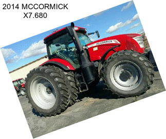 2014 MCCORMICK X7.680