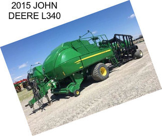 2015 JOHN DEERE L340