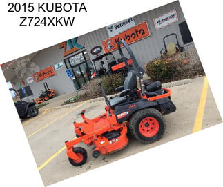 2015 KUBOTA Z724XKW