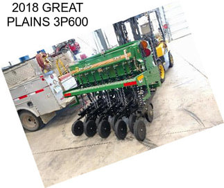 2018 GREAT PLAINS 3P600