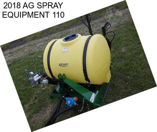 2018 AG SPRAY EQUIPMENT 110