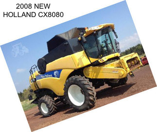 2008 NEW HOLLAND CX8080