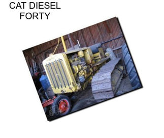 CAT DIESEL FORTY