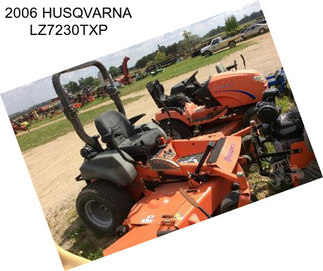 2006 HUSQVARNA LZ7230TXP