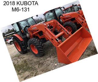 2018 KUBOTA M6-131