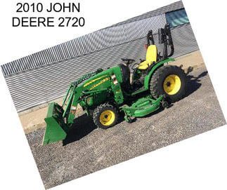 2010 JOHN DEERE 2720