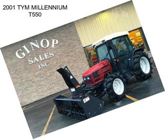 2001 TYM MILLENNIUM T550