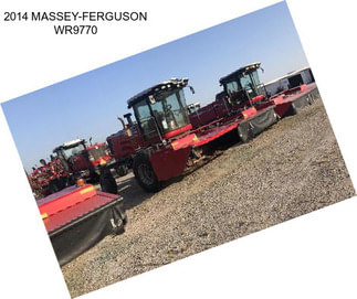 2014 MASSEY-FERGUSON WR9770