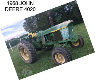 1968 JOHN DEERE 4020