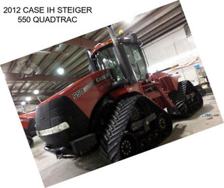 2012 CASE IH STEIGER 550 QUADTRAC