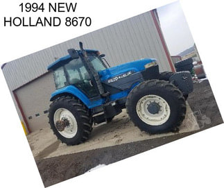 1994 NEW HOLLAND 8670