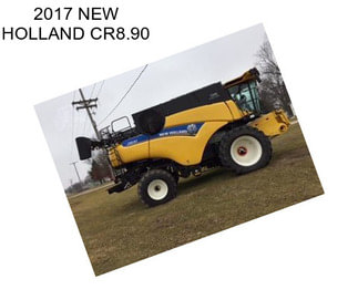 2017 NEW HOLLAND CR8.90