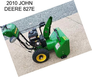 2010 JOHN DEERE 827E