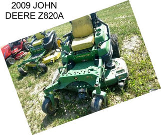 2009 JOHN DEERE Z820A