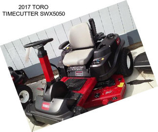 2017 TORO TIMECUTTER SWX5050