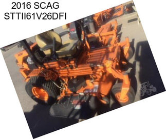 2016 SCAG STTII61V26DFI