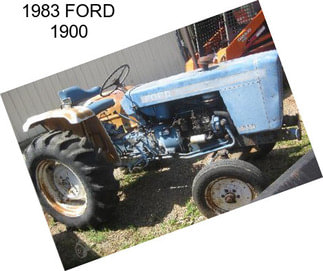 1983 FORD 1900