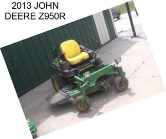 2013 JOHN DEERE Z950R