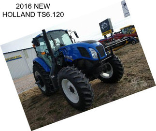 2016 NEW HOLLAND TS6.120