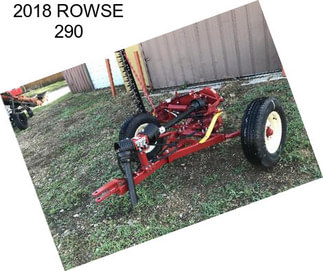 2018 ROWSE 290