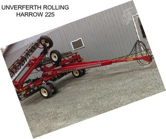 UNVERFERTH ROLLING HARROW 225