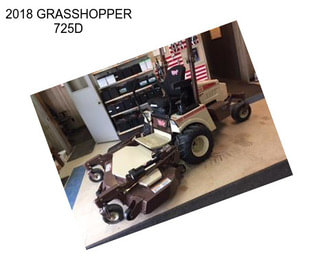 2018 GRASSHOPPER 725D