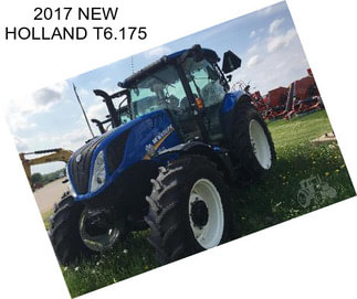 2017 NEW HOLLAND T6.175