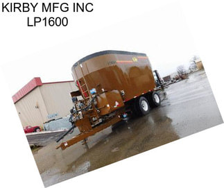 KIRBY MFG INC LP1600