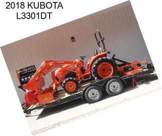 2018 KUBOTA L3301DT