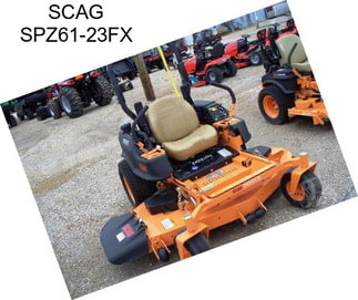 SCAG SPZ61-23FX