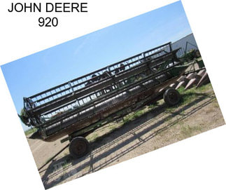 JOHN DEERE 920