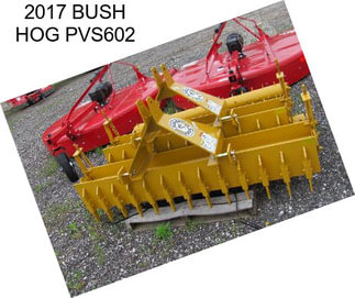 2017 BUSH HOG PVS602