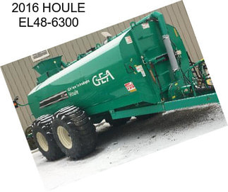 2016 HOULE EL48-6300