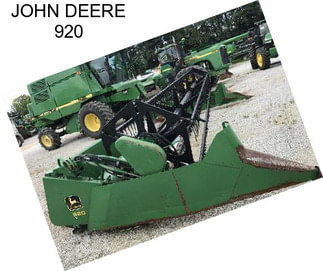 JOHN DEERE 920