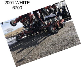 2001 WHITE 6700