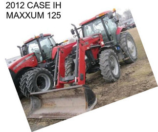 2012 CASE IH MAXXUM 125