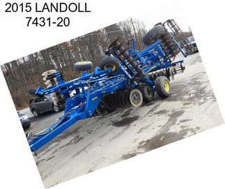 2015 LANDOLL 7431-20