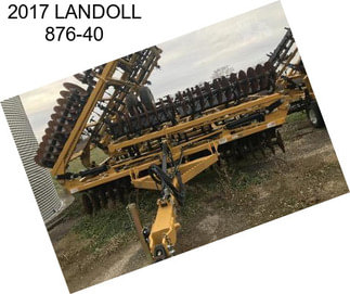 2017 LANDOLL 876-40