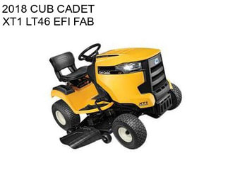 2018 CUB CADET XT1 LT46 EFI FAB