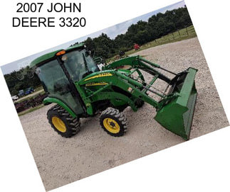 2007 JOHN DEERE 3320