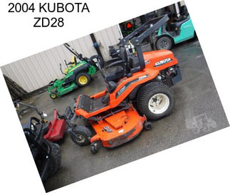 2004 KUBOTA ZD28