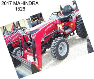 2017 MAHINDRA 1526