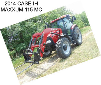 2014 CASE IH MAXXUM 115 MC