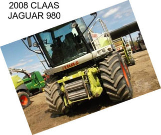 2008 CLAAS JAGUAR 980