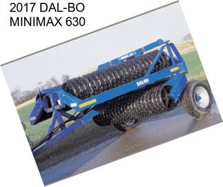 2017 DAL-BO MINIMAX 630