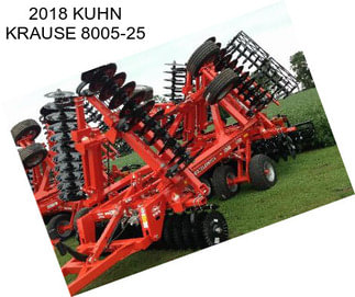 2018 KUHN KRAUSE 8005-25